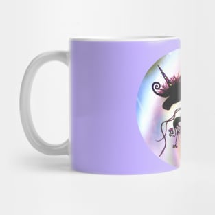 Abstract Unicorn Mug